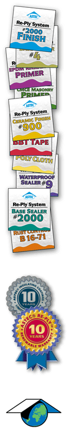 Astec Re-Ply Roofing and Coating Products